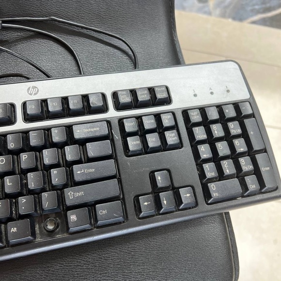 HP Hewlett Packard KU-0316 Black/Silver - Picture 5 of 5